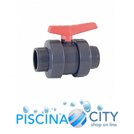 ASTRALPOOL VALVOLA PVC A SFERA STANDARD ⌀ 50